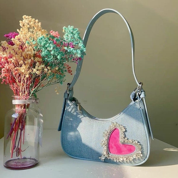 Blue Women Sling Bag Cupid